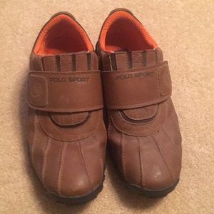 Polo sport leather shoes